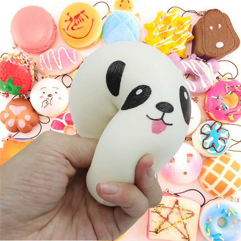 Other Toys 10 30PCS Kawaii Squishy Food Slow Rising Bread Cake Donut Cute Animal For Children Stress Relief 4 10CM Random Style 230308