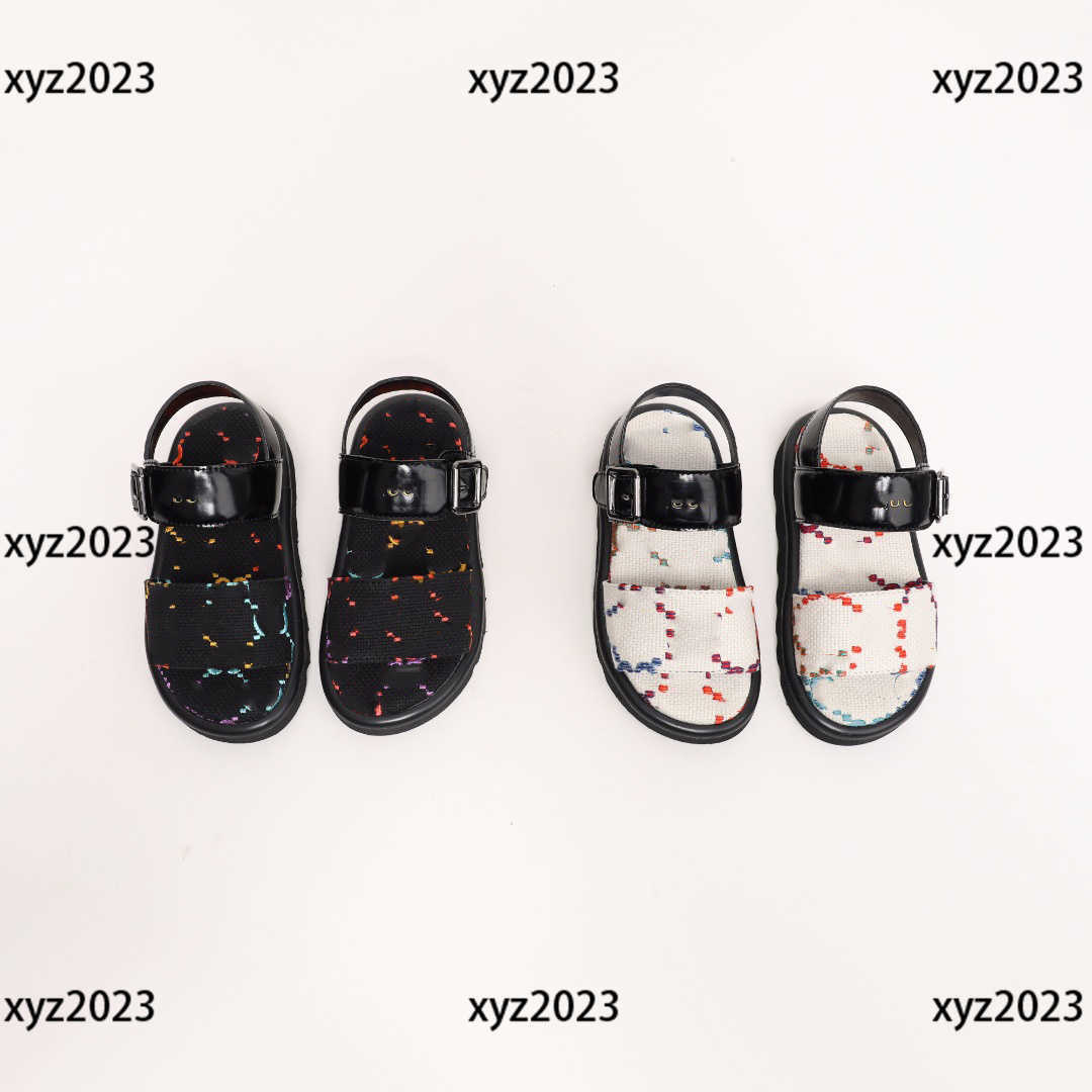 Kids Sandals Girl Slippers Child Shoes Summer Colored letter embroidery Cost Price Box Packaging Children's Size 26-35, Multi-color
Kids Sandals Girl Slippers Child Shoes Summer Colored letter embroidery Cost Price Box Packaging Children's Size 26-35, Multi-color