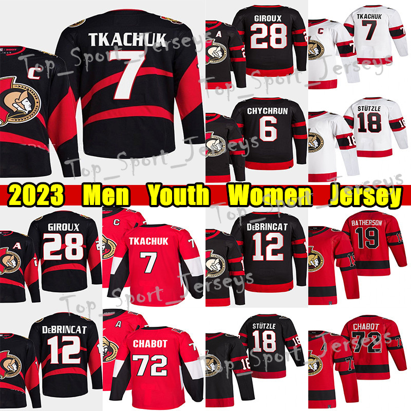 #7 Brady Tkachuk Reverse Retro hockey jersey #12 Alex DeBrincat 28 Claude Giroux Thomas Chabot Tim Stutzle Drake Batherson Artem Zub Jakob Chychrun jerseys, White youth
#7 Brady Tkachuk Reverse Retro hockey jersey #12 Alex DeBrincat 28 Claude Giroux Thomas Chabot Tim Stutzle Drake Batherson Artem Zub Jakob Chychrun jerseys, White youth
