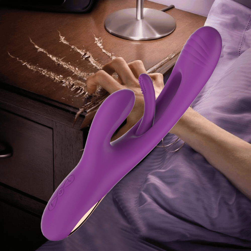 Vibrators Rabbit Tapping GSpot Patting Vibrator for Women Clitoris Clit Stimulator Powerful 21 Modes Sex Toy Female Goods Adults 230307