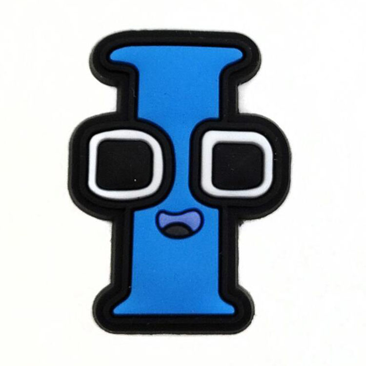 100pcs cartoon letter game cute shoe charms hole shoe flower decoration buckle accessories kid children gift