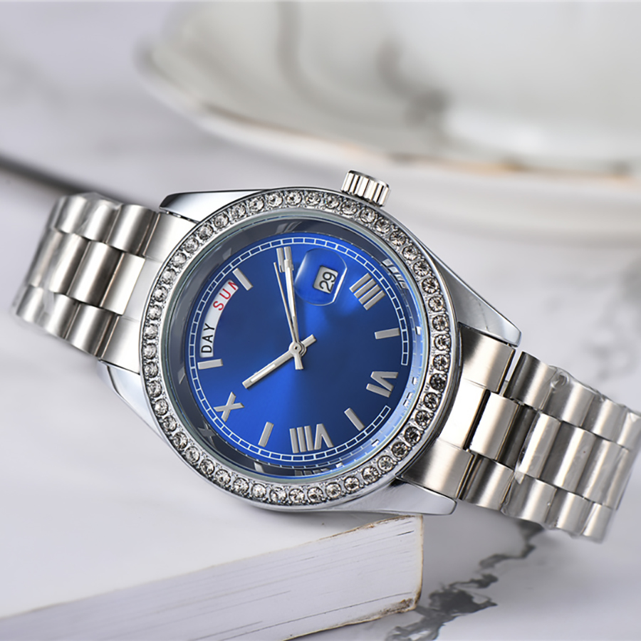 Fashion Full Brand Wrist Watches Men Male Date Luxury Steel Metal Band Quartz Clock X308, Gold silver white
Fashion Full Brand Wrist Watches Men Male Date Luxury Steel Metal Band Quartz Clock X308, Gold silver white