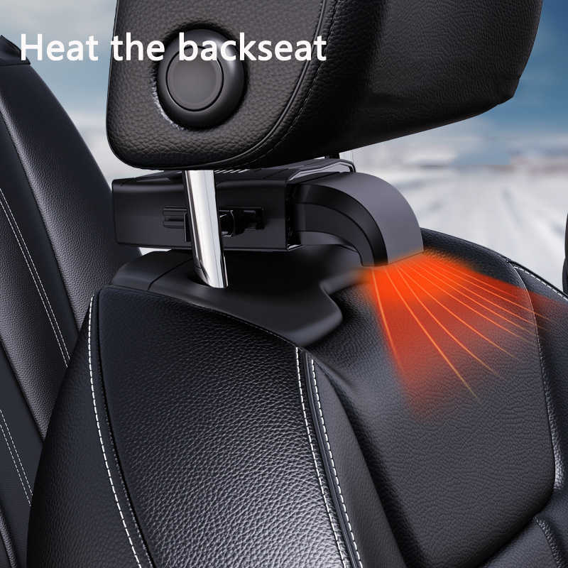 New Car Heater 12V Cooling And Heating Fan Dashboard Seat Heater 150W 360-Degree Adjustable Defrosting Portable Machine