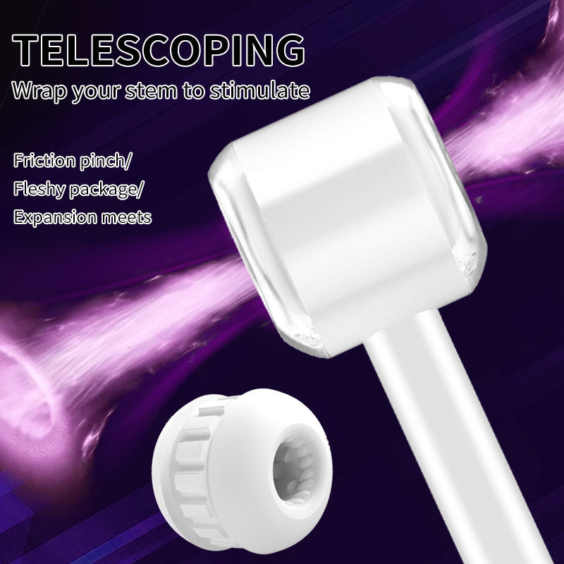 Masturbators Automatic Men Masturbator Cup Vagina Masturbation Vibrator Adult Blowjob Pussy Stimulator Sex Toys for Male Intimate Goods 230307