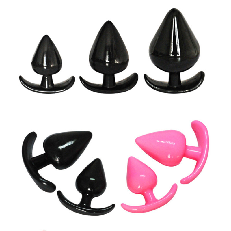 Anal Toys 5 Pcs Plug Set Silicone Beads Butt Anus Trainer Kit Prostate Massager Men Intimate Adult Sex For Women Gay Couple 230307