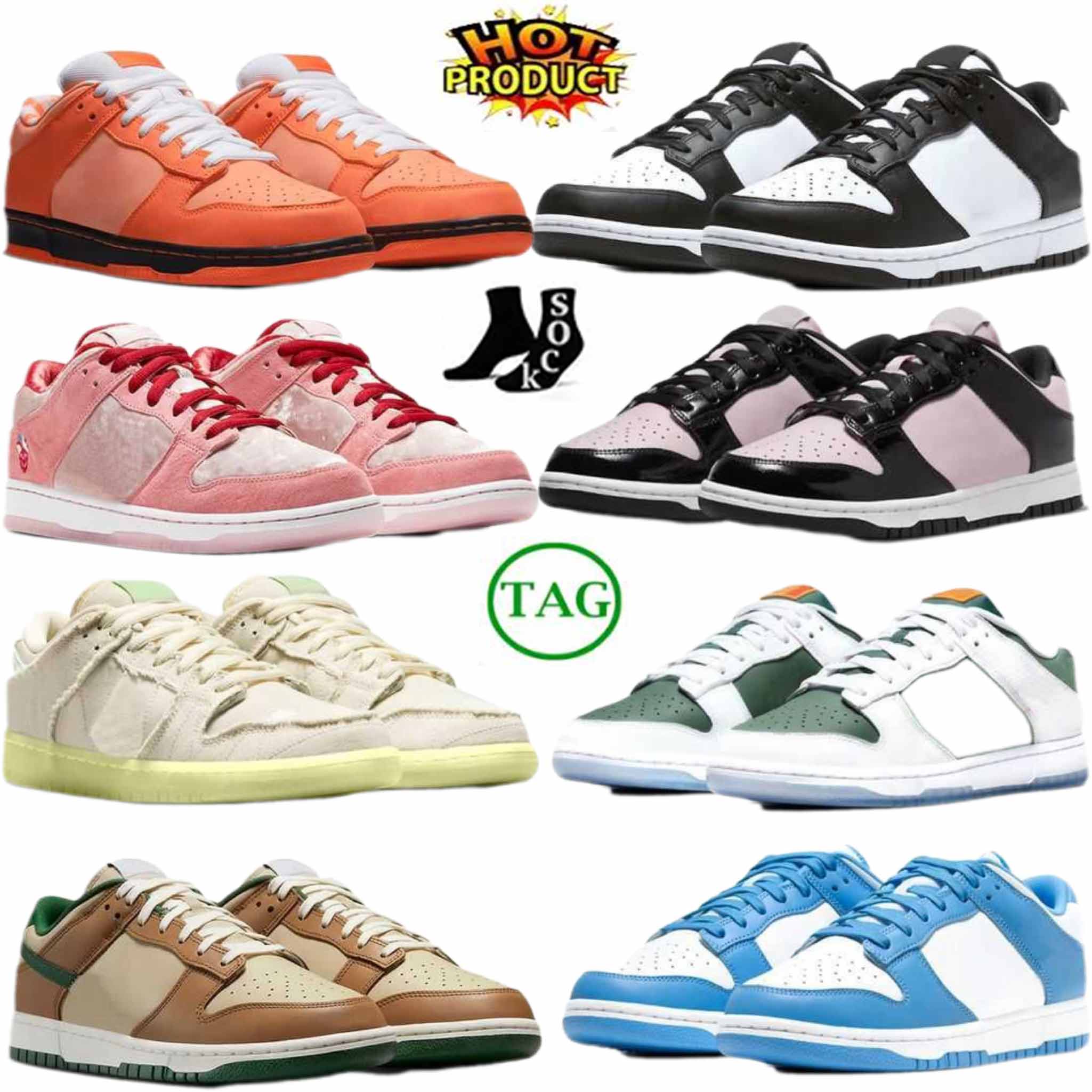 Top-quality Casual Shoes Low Top Designer Shoe Fashion Women Men Sneakers Panda Scarpe Womens Mens Trainer Olive Dunks White Black Triple Pink Skate, 14
Top-quality Casual Shoes Low Top Designer Shoe Fashion Women Men Sneakers Panda Scarpe Womens Mens Trainer Olive Dunks White Black Triple Pink Skate, 14