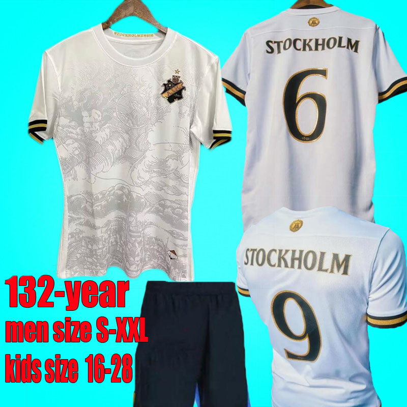 132-year history AIK Solna SOCCER jerseys 2023 FISCHER HUSSEIN OTIENO GUIDETTI HALITI STOCKHOLM 132TH special limited-edition men kids KIT 23 24 TIHI football shirt, 132 years
132-year history AIK Solna SOCCER jerseys 2023 FISCHER HUSSEIN OTIENO GUIDETTI HALITI STOCKHOLM 132TH special limited-edition men kids KIT 23 24 TIHI football shirt, 132 years