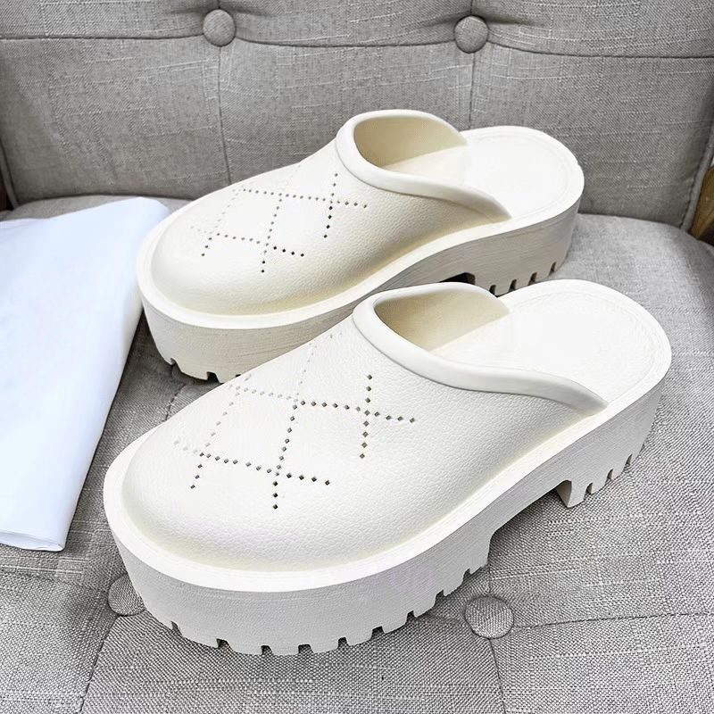 With Box Designer Slippers Women Men Perforated Logo Slip-on Platform Rubber Mules Sandals Luxury Summer Sandal Beach Slide Ladies Fashion Scuffs Causal Slipper, 14 triple pink
With Box Designer Slippers Women Men Perforated Logo Slip-on Platform Rubber Mules Sandals Luxury Summer Sandal Beach Slide Ladies Fashion Scuffs Causal Slipper, 14 triple pink