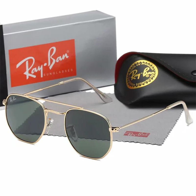 Men Classic Brand Retro Ray Bans Women Sunglasses Luxury Designer Eyewear Band Bans Eyeglasses Metal Frame Designers Adumbral Sun Glasses Woman with Box Caes 3648
Men Classic Brand Retro Ray Bans Women Sunglasses Luxury Designer Eyewear Band Bans Eyeglasses Metal Frame Designers Adumbral Sun Glasses Woman with Box Caes 3648