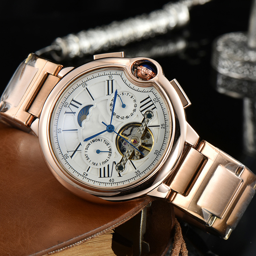 Fashion Full Brand Wrist Watches Men Style Automatic Mechanical Luxury Steel Metal Clock CA 80, Silver white
Fashion Full Brand Wrist Watches Men Style Automatic Mechanical Luxury Steel Metal Clock CA 80, Silver white
