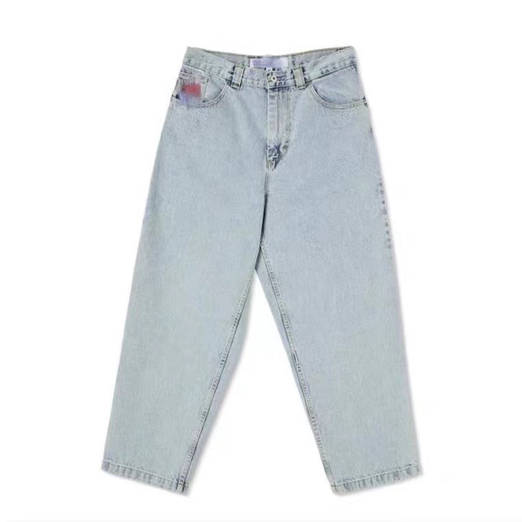 Skate Boy Jeans Designer Skater Jeans Wide Leg Loose Blue Denim Casual Pants, Dark blue
Skate Boy Jeans Designer Skater Jeans Wide Leg Loose Blue Denim Casual Pants, Dark blue