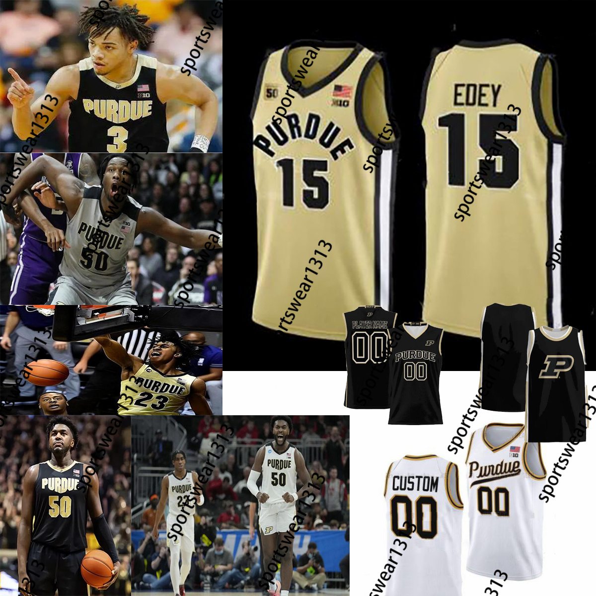 Custom NCAA Purdue Boilermakers Basketball Jerseys 0 Mason Gillis 4 Trey Kaufman-Renn 5 Brandon Newman Black White Gold Gray Jersey for Men, 2023 gold
Custom NCAA Purdue Boilermakers Basketball Jerseys 0 Mason Gillis 4 Trey Kaufman-Renn 5 Brandon Newman Black White Gold Gray Jersey for Men, 2023 gold