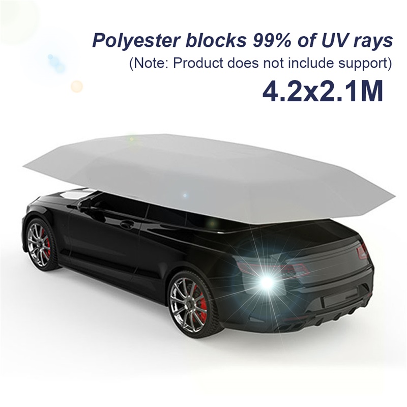 New New Universal Insulated Car Canopy Waterproof Uv-proof Outdoor Vehicle Carport Sunshade Tarpaulin Shed Hood