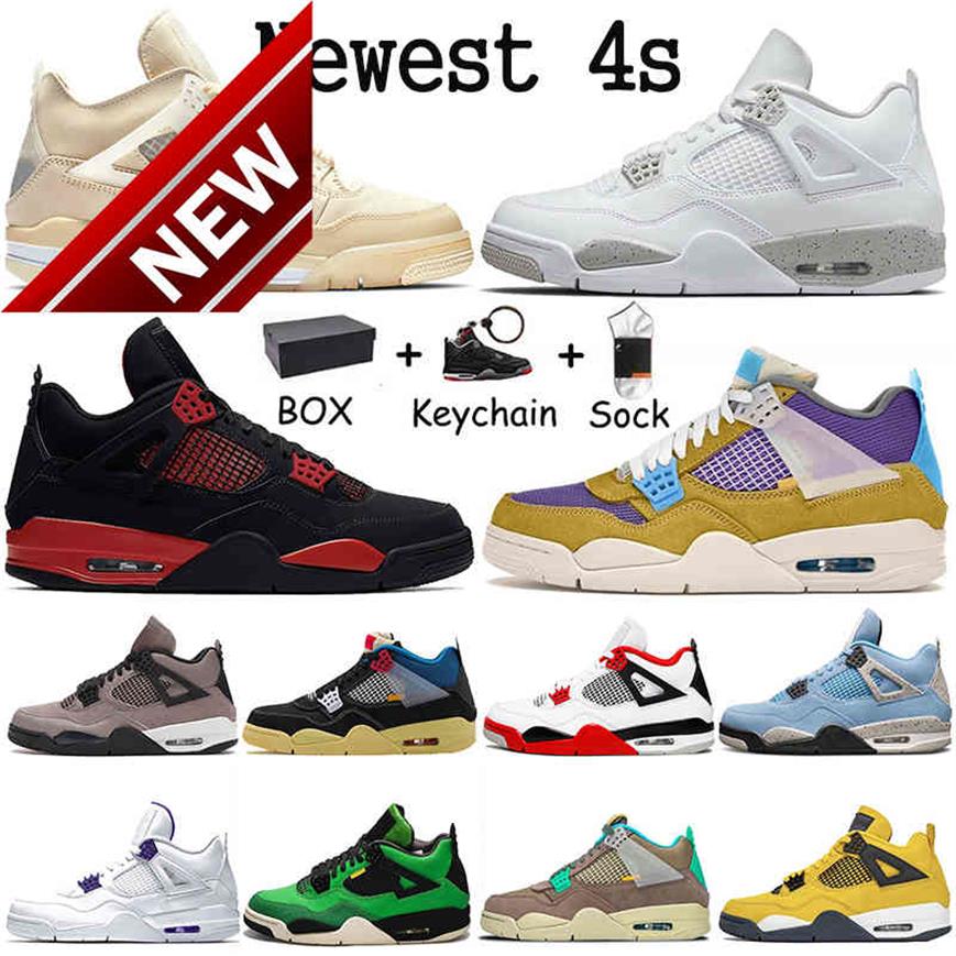 2022 With Box Jorden Jumpman 4 4s Mens Women Basketball Shoes Off Black Cat Red Thunder Unions Desert Moss Taupe Haze White Sail245j, #b49 40-47 starfish
2022 With Box Jorden Jumpman 4 4s Mens Women Basketball Shoes Off Black Cat Red Thunder Unions Desert Moss Taupe Haze White Sail245j, #b49 40-47 starfish