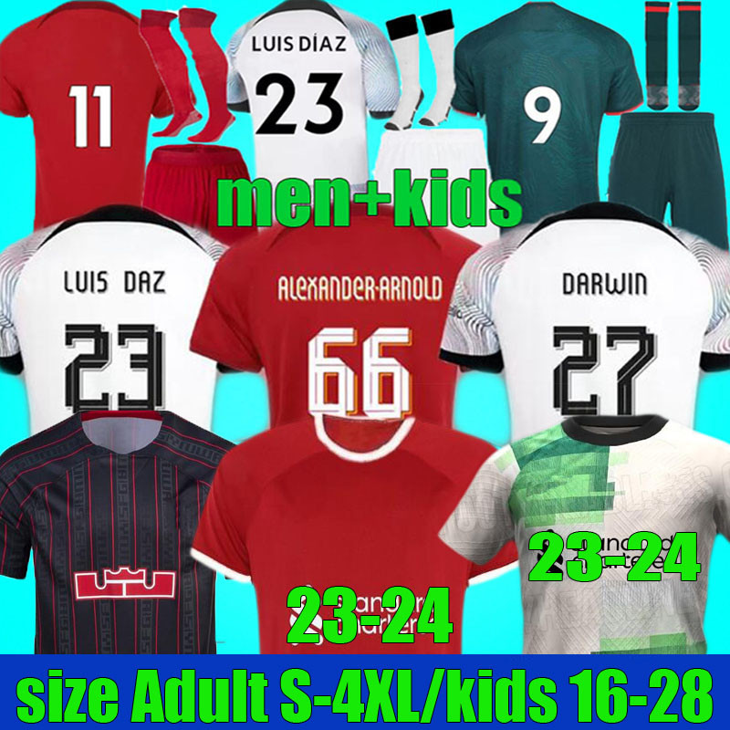 GAKPO DARWIN 2022 2023 Soccer Jerseys THIAGO Luis DIaz Football Shirt 22 23 24 VIRGIL Diogo Jota Mohamed firmino Alexander Arnold men Adults kids kit full sets uniform, 23-24 away
GAKPO DARWIN 2022 2023 Soccer Jerseys THIAGO Luis DIaz Football Shirt 22 23 24 VIRGIL Diogo Jota Mohamed firmino Alexander Arnold men Adults kids kit full sets uniform, 23-24 away