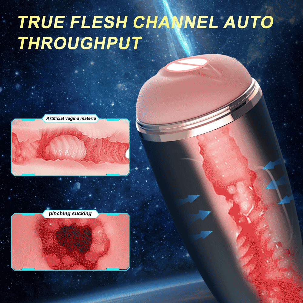 Masturbators Automatic Masturbator for Man with Vibration Male Masturbation Cup Realistic Vaginal Blowjob Sex Machines Toys Adult Good 230307