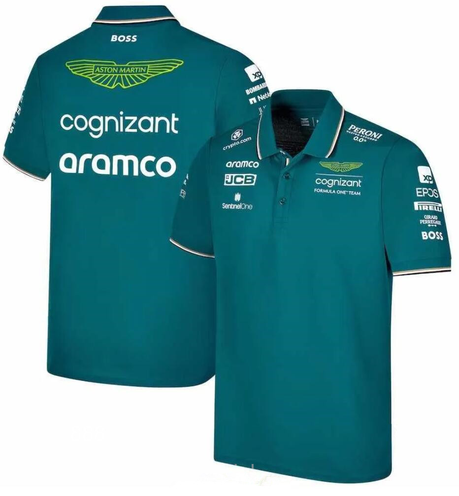 Aston Martin Aramco Cognizant F1 Polos 2023 Official Team Polo Summer men' casual quick-drying short sleeve men Polos 888
Aston Martin Aramco Cognizant F1 Polos 2023 Official Team Polo Summer men' casual quick-drying short sleeve men Polos 888