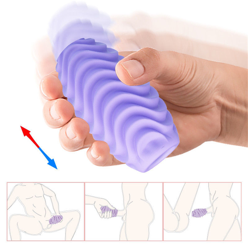 Masturbators Transparent Silicone Masturbation Cup for Men Safe Soft Fidget Toys Orgasm Male Masturbator Sex Toy Realistic Vagina Adult Goods 230307