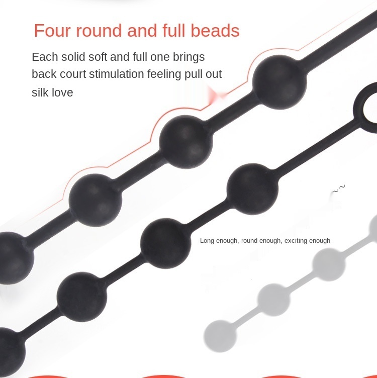 Anal Toys silicone big anal beads balls butt plug adults erotic sex toys for women anus masturbator dilatodor expander prostate massager 230307