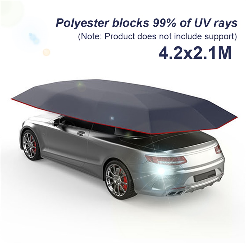 New New Universal Insulated Car Canopy Waterproof Uv-proof Outdoor Vehicle Carport Sunshade Tarpaulin Shed Hood