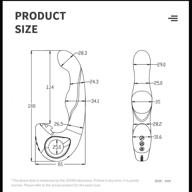 Anal Toys Jeusn Rolling Vibrating Male Prostate Massage Remote Control Plug Butt Plugs for Man GSpot Stimulate Gay Sex 230307