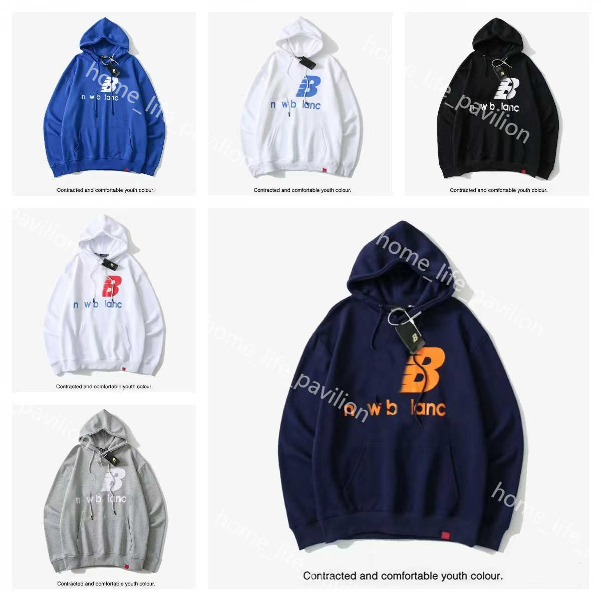 NB Designer Hoodie New Balances Solid Color Classic Hoodies Men Women Couple Sweatshirt Couple Streetwear Pullover Lovers Top Clothing Men A06, 16
NB Designer Hoodie New Balances Solid Color Classic Hoodies Men Women Couple Sweatshirt Couple Streetwear Pullover Lovers Top Clothing Men A06, 16