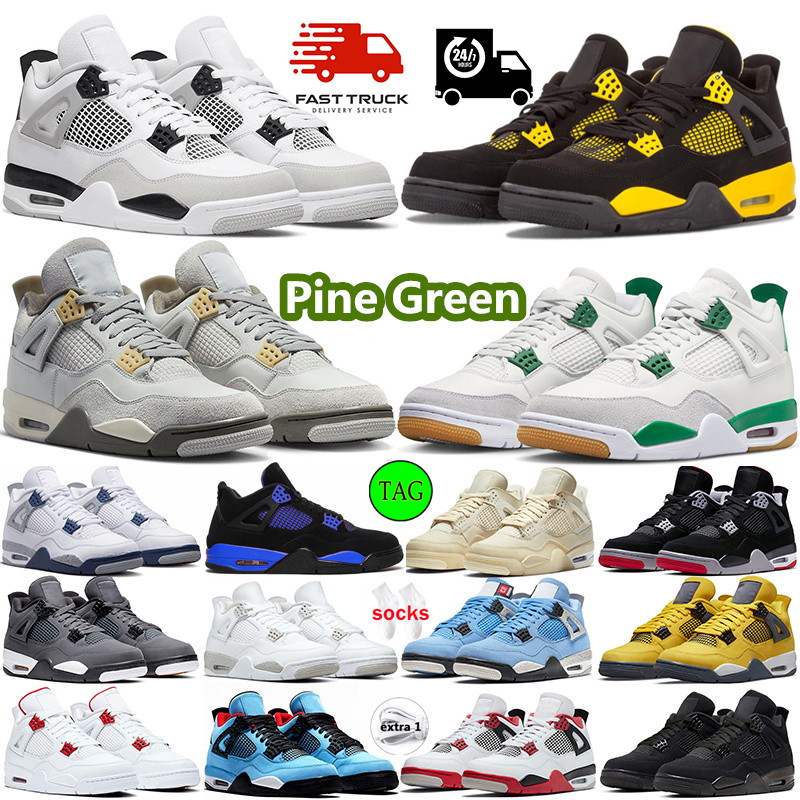 4 basketball shoes for men women 4s Military Black Cat Sail Red Thunder White Oreo Cactus Jack Blue University Infrared Cool Grey mens sports sneakers, (15)
4 basketball shoes for men women 4s Military Black Cat Sail Red Thunder White Oreo Cactus Jack Blue University Infrared Cool Grey mens sports sneakers, (15)