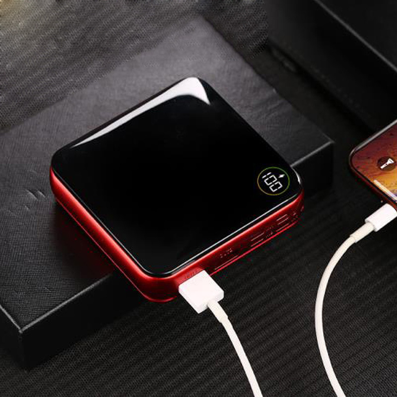 Mini Power Bank 20000mAh Fast Charging Portable External Charger 2USB Digital Display External Battery for iPhone Xiaomi HUAWEI
