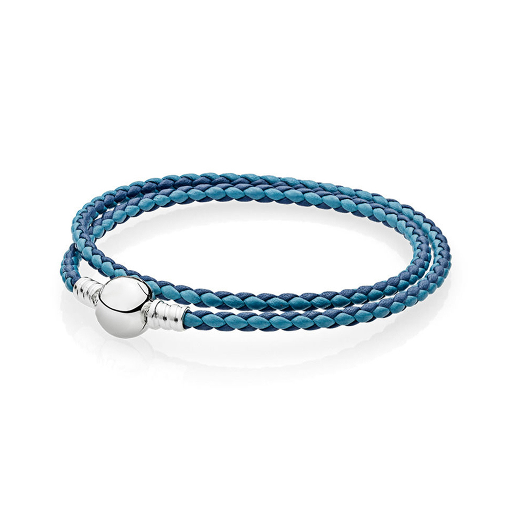 16 PDB SL High Quality 925 Sterling Silver Series Fashion DIY Bracelet Suitable For Bead Charm Female Bracelet Jewelry Gift
