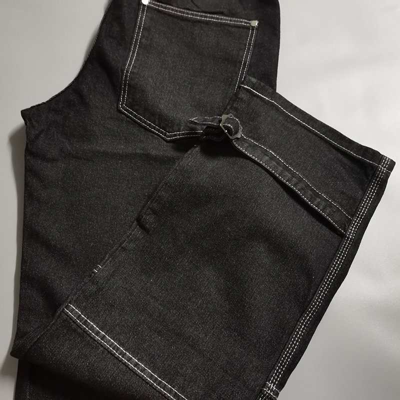 Men's Jeans Loose Straight Baggy Denim Pants men Wide Leg Jeans Mens Fashiong Hip Hop Streetwear men's jeans casual skateboard pant 230308