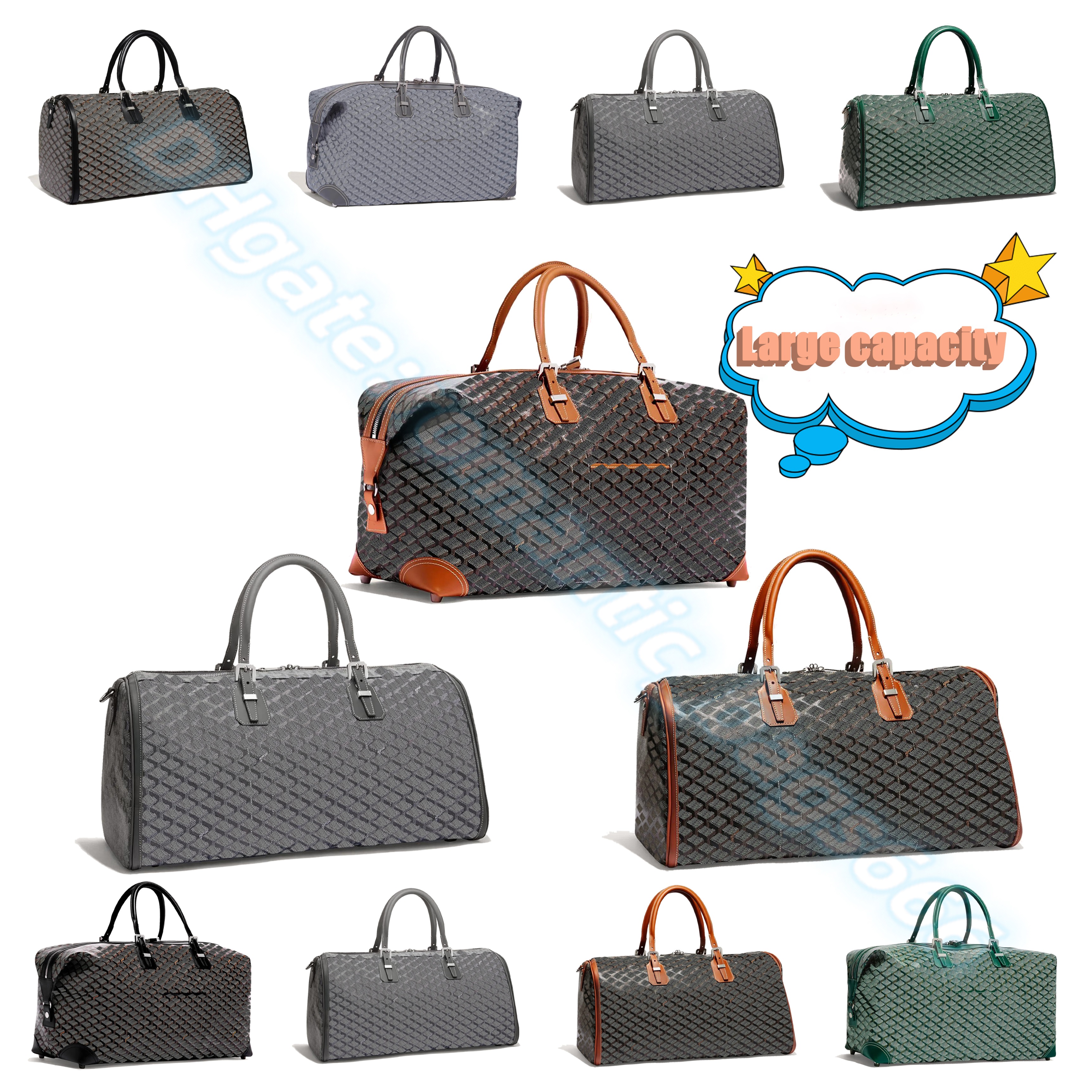 Luxurys Goya Man Shoulder crossBody designer duffel Bag BOEING Clutch fashion travel Bags gy luggage women's duffle bags handbag Genuine Leather the totes bag wallet, Black+brown-55 cm
Luxurys Goya Man Shoulder crossBody designer duffel Bag BOEING Clutch fashion travel Bags gy luggage women's duffle bags handbag Genuine Leather the totes bag wallet, Black+brown-55 cm