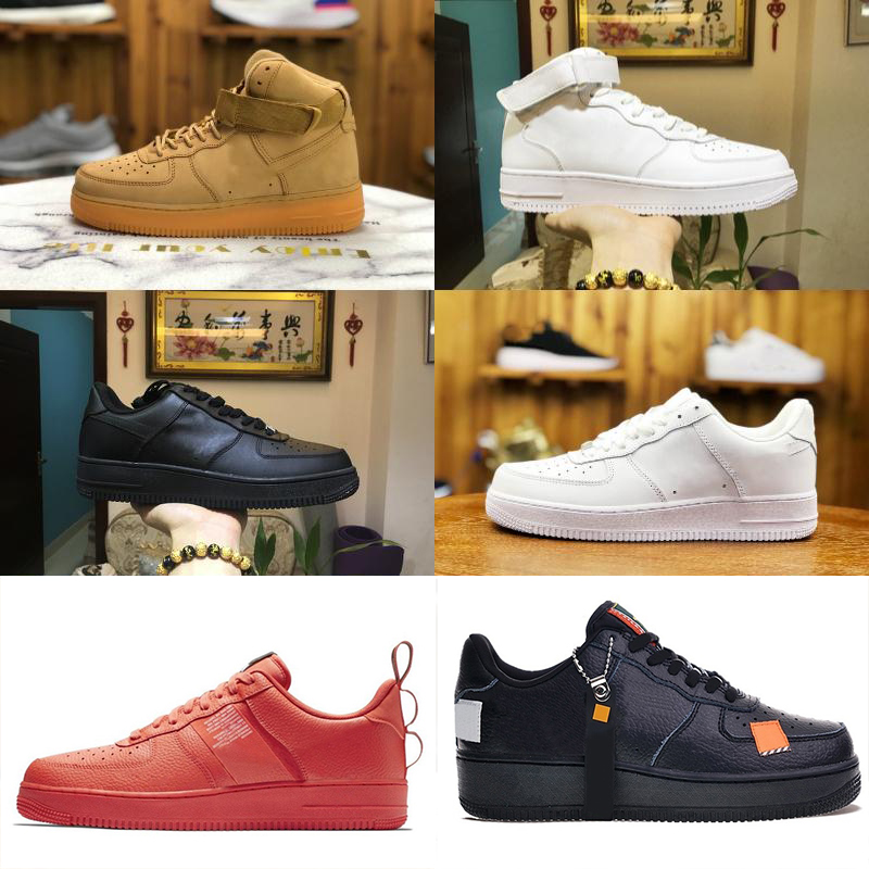 Running Shoes Forces Low 1 Casual Shoes airForce Men Women Air High 1 One Triple White Black Wheat Utility Shadow 1s Classic Trainers Outdoor Sport Designer Sneakers, White high
Running Shoes Forces Low 1 Casual Shoes airForce Men Women Air High 1 One Triple White Black Wheat Utility Shadow 1s Classic Trainers Outdoor Sport Designer Sneakers, White high