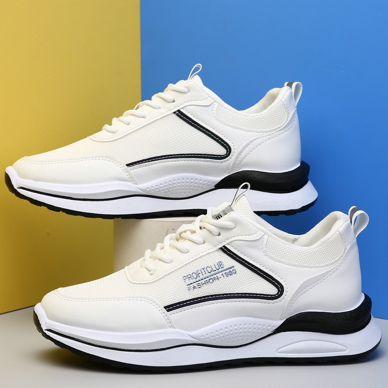 Mens Runners Shoes White Black Breathable Fashion Mesh outdoor comfortable leather walking Sport Man Sneakers Chaussures shoe
Mens Runners Shoes White Black Breathable Fashion Mesh outdoor comfortable leather walking Sport Man Sneakers Chaussures shoe