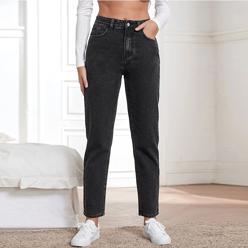 Women's Jeans Plus Size Jeans for Women 5XL 7XL High Waist Women Jeans Lady Harem Loose Blue Color Jeans Women Boyfriend Blue Lady Jeans 230308