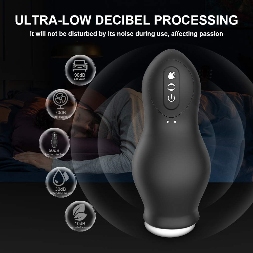 Masturbators Automatic Male Masturbator Cup Glans Massager Vibration Stroker Blowjob Vagina Pennis Delay Lasting Trainer Sex Toys for Men Adu 230307