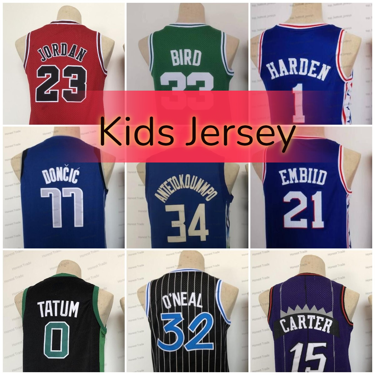 Kids Shaq Giannis James Tatum Jersey Stephen Embiid Curry Harden 15 Carter Doncic Stitched Youth Jerseys Presents For Children Kid, Kids jersey
Kids Shaq Giannis James Tatum Jersey Stephen Embiid Curry Harden 15 Carter Doncic Stitched Youth Jerseys Presents For Children Kid, Kids jersey