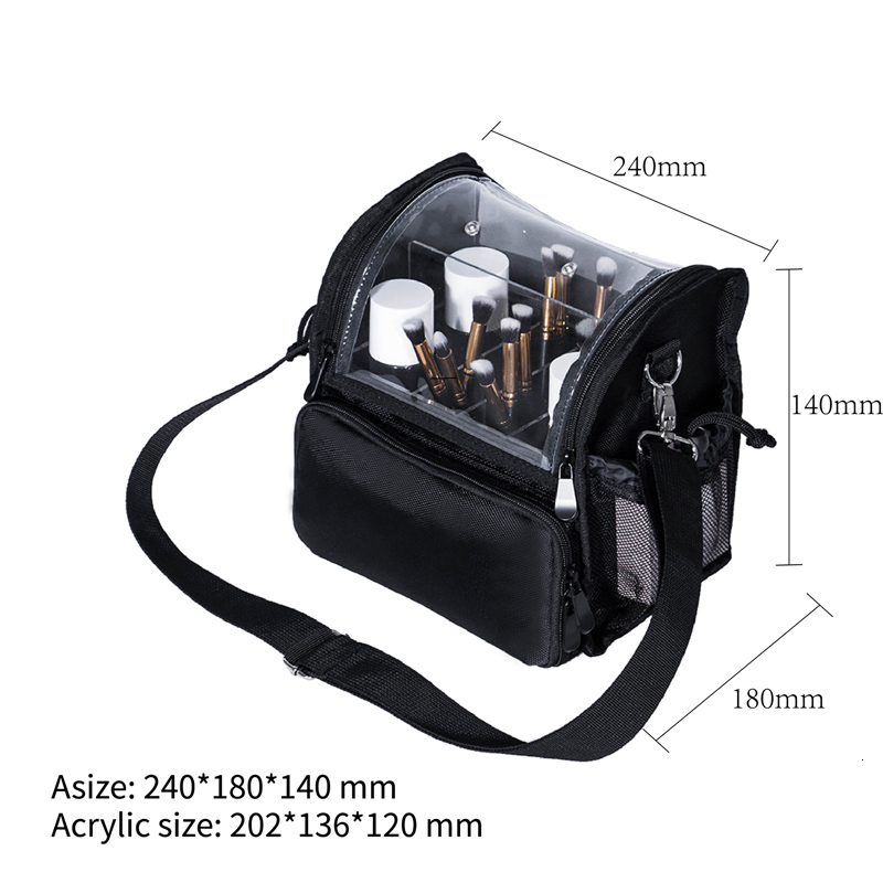 Cosmetic Bags Cases PVCAcrylic Makeup Bag For Women Travel Waterproof Transparent Cosmetic bags 230308
