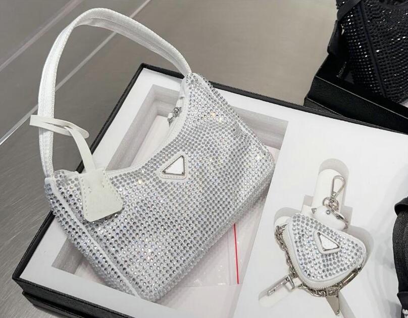 Luxurys 2pcs/set Shoulder Bags Women crystal Diamante Handbags fashion Beads Glitter Diamonds Lady Axillary bag Designer Crossbody ladies wallet Purses 3366, Black
Luxurys 2pcs/set Shoulder Bags Women crystal Diamante Handbags fashion Beads Glitter Diamonds Lady Axillary bag Designer Crossbody ladies wallet Purses 3366, Black