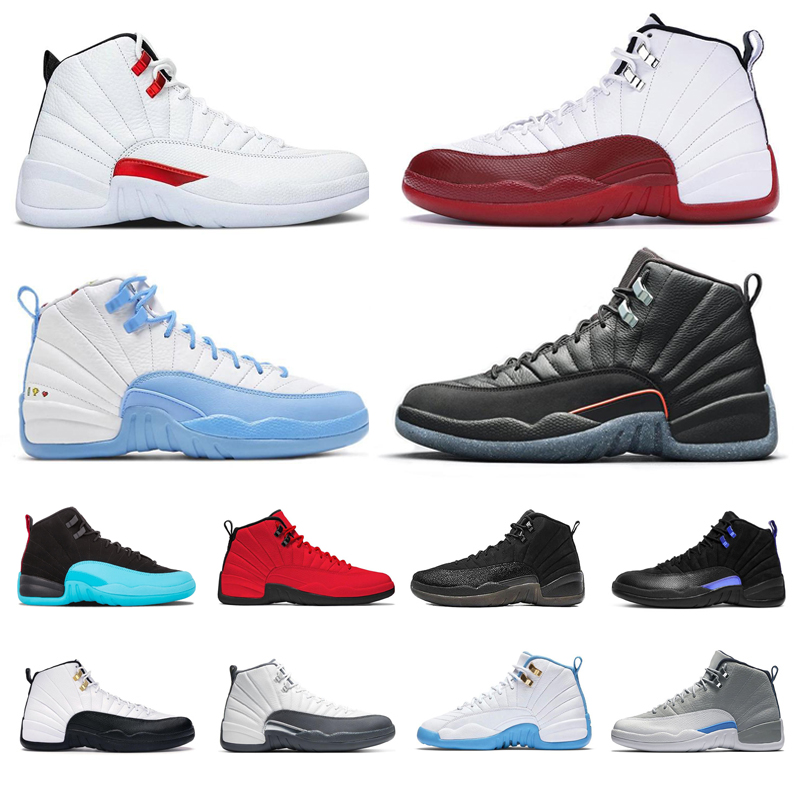 12s Men Basketball Shoes jumpman 12 Cherry Game Royal Reverse Flu Game University Gold Playoff Mens Trainers outdoor Sports Sneakers, Gamma blue
12s Men Basketball Shoes jumpman 12 Cherry Game Royal Reverse Flu Game University Gold Playoff Mens Trainers outdoor Sports Sneakers, Gamma blue