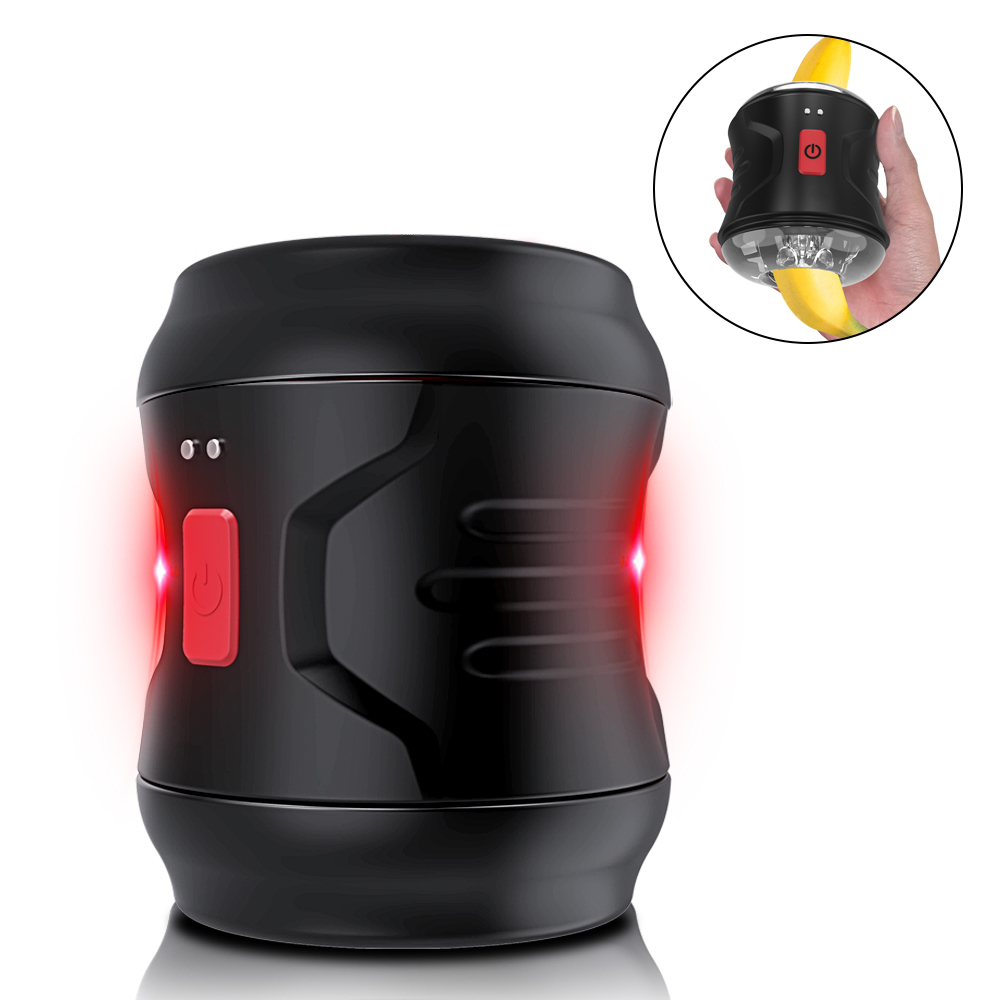 Masturbators Automatic Male Masturbator Sex Toy Vagina for Men Blowjob Vibration Adult Supplies Masturbation Equipment 230307