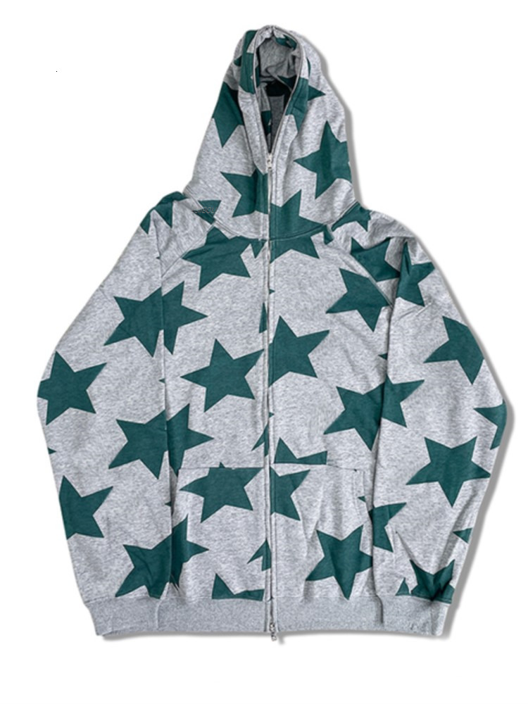 Men's Hoodies Sweatshirt Man print zip vintage top grunge y2k coats jacket oversized up Winter hoodies gothic clothes hoodie sweatshirts kawaii 2