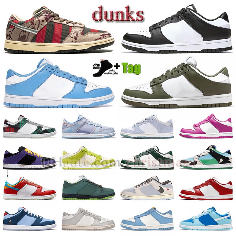 2023 NEW low designer dunks running Shoes panda unc Triple Pink Medium Olive Freddy Krueger Midnight NavyTartan Plaid purple Lobster Multi Camo, A30 36-48 offfwhite
2023 NEW low designer dunks running Shoes panda unc Triple Pink Medium Olive Freddy Krueger Midnight NavyTartan Plaid purple Lobster Multi Camo, A30 36-48 offfwhite