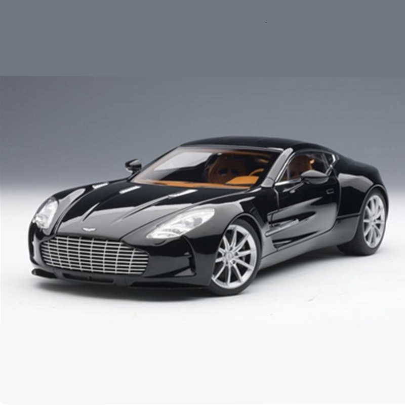 Diecast Model 1 32 Aston Martin One-77 Alloy Sports Car Model Diecast Metal Toy Vehicles Car Model Simulation Sound Light Collection Kids Gift 230308