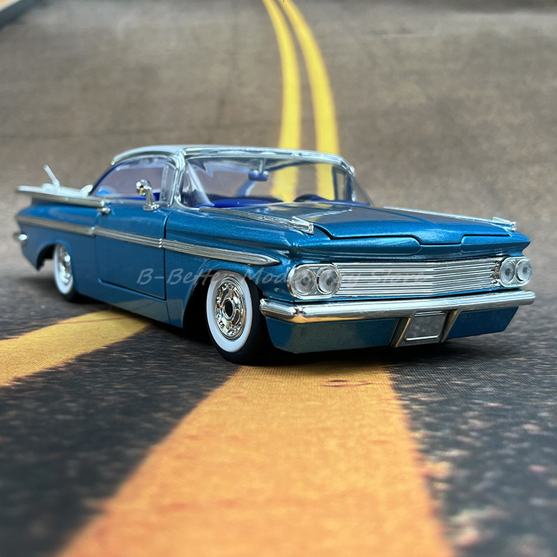 Diecast Model 1 24 Diecast Car Model Toy 1959 Chevy Impala Miniature Vehicle Replica Collector Edition 230308
Diecast Model 1 24 Diecast Car Model Toy 1959 Chevy Impala Miniature Vehicle Replica Collector Edition 230308