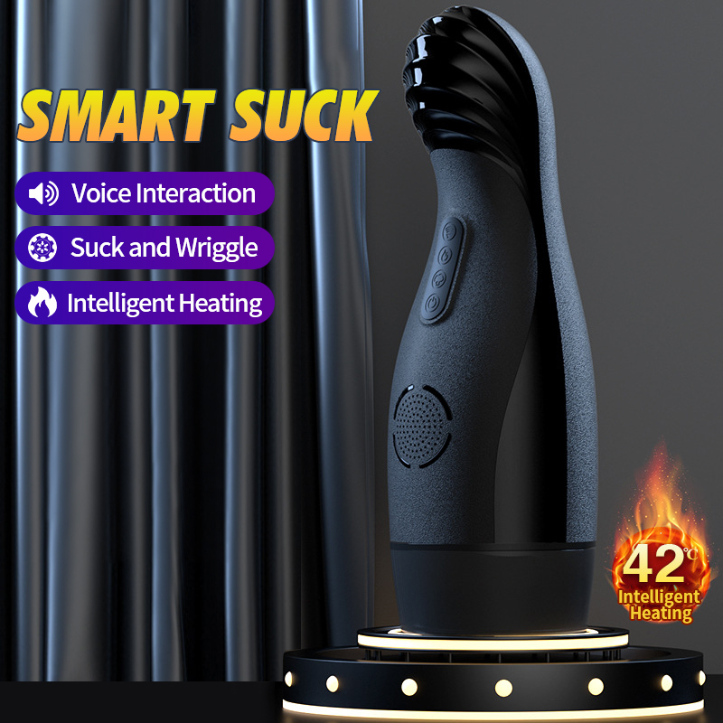 Masturbators Automatic Blowjob Sucking For Men Real Vagina Vibrator Male Masturbation Cup Pussy Pocket Heated Sex Toys Adult 18 230307