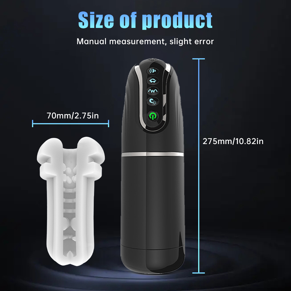 Masturbators Automatic Masturbator for Men Sucking Vibrating Real Pussy Blowjob Machine Male Sex Toy Masturbation Cup Adult Goods 230307