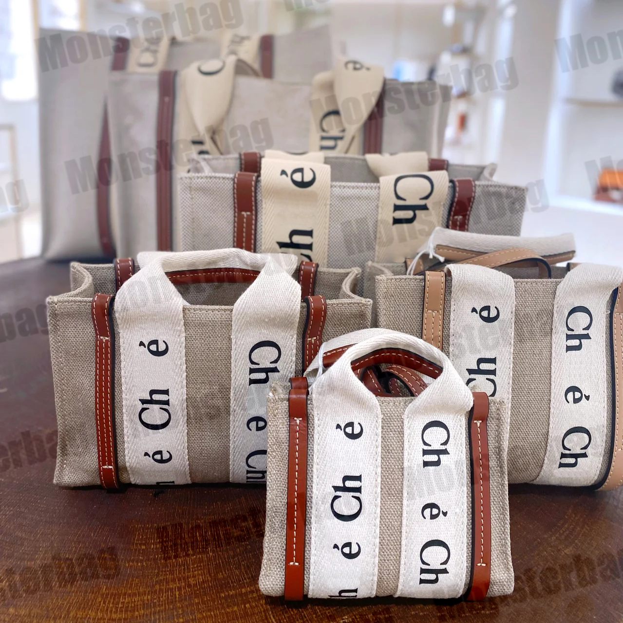 Top Quality Woody Canvas Tote Bag Shoulder Bags Beach Shopper Shopping Leather Women Men Designer Luxury Handbag Travel Crossbody Purse, Color 5
Top Quality Woody Canvas Tote Bag Shoulder Bags Beach Shopper Shopping Leather Women Men Designer Luxury Handbag Travel Crossbody Purse, Color 5