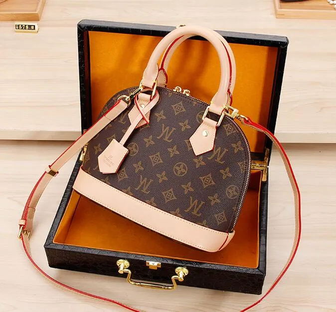 Top Quality Alma Bb Women Shoulder Bags Chain Messenger Bag Leather Handbags Shell Wallet Purse Ladies Cosmetic Crossbody Bags viutonitys Tote louiseitys, Brown grid
Top Quality Alma Bb Women Shoulder Bags Chain Messenger Bag Leather Handbags Shell Wallet Purse Ladies Cosmetic Crossbody Bags viutonitys Tote louiseitys, Brown grid