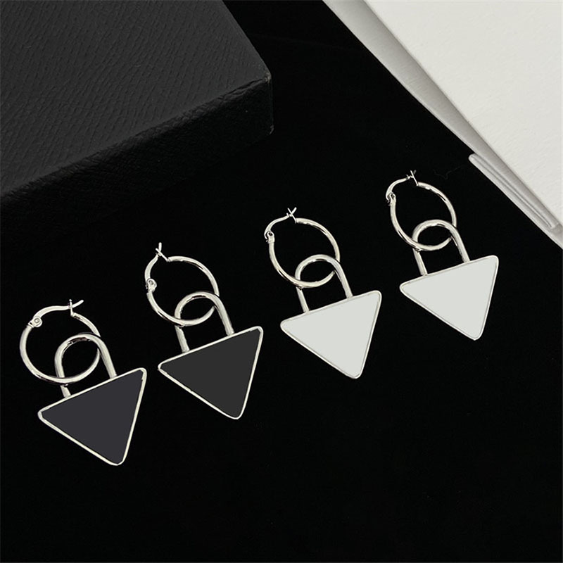 Silver Border Triangle Eardrop Women Large Ring Charm Lady Simple Generous Temperament Jewelry
Silver Border Triangle Eardrop Women Large Ring Charm Lady Simple Generous Temperament Jewelry