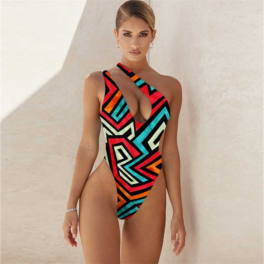 Swimwear One Shoulder Piece Women' Large Bikini New High Waist Open Back Sexy Women, Red
Swimwear One Shoulder Piece Women' Large Bikini New High Waist Open Back Sexy Women, Red